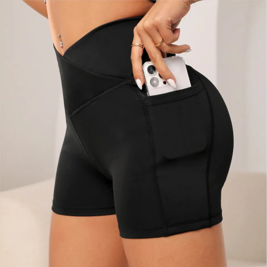 High Waist Biker Shorts